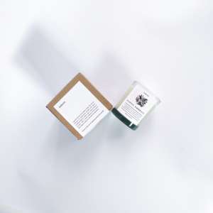 Bougie parfumée à l'ylang-ylang artisanale de luxe dans un bocal en verre, fleur tropicale, aromathérapie, décoration d'intérieur, cadeau de Noël, fabrication artisanale en Indonésie - Product Image 4