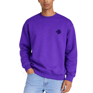 Sudaderas de Algodón de Primera Calidad para Hombre, Fabricadas en Fábrica, Sudaderas Básicas de Mezcla de Algodón, Nueva Llegada - Product Image 1