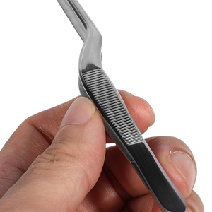Curved <b>Ear</b> Wax Removal Tweezer Professional Stainless Steel Forceps for Precision <b>Ear</b> Hygiene <b>Cleaning</b> - Product Image 4
