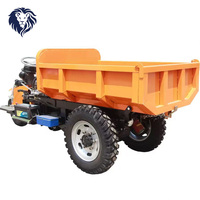Tricycle motorisé de livraison, mini-dumper électrique à 3 roues pour le transport de marchandises