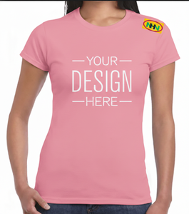 เสื้อยืดแขนสั้นผู้หญิงฤดูร้อนปี 2025 ขายส่ง คอกลมทรงหลวม สวมใส่สบาย ผ้าฝ้าย 100% ระบายอากาศดี แฟชั่นจากผู้ผลิตในบังกลาเทศ - Product Image 1