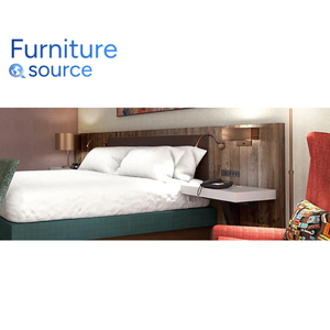 High End Hotel Furniture Casegoods Solid Wood PU Leather <b>Headboard</b> Bedroom Casegoods OEM Vietnam Custom Factory - Product Image 1