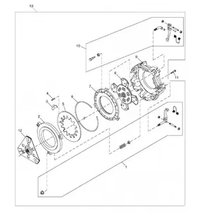 ZANGO R198314 Diafragma de Embrague de Acero Inoxidable, Pieza de Repuesto para Tractor Agrícola, Maquinaria Pesada - Product Image 6