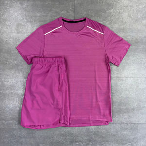 Nouvel Arrivage 2025 – Ensemble T-shirt et Short de Course Léger Unisexe Très Vendu – Tenue de Fitness Respirante en Tissu Polyester - Product Image 5