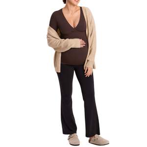 Custom Wholesale Womens Maternity Tank Top Lightweight Quick Dry Sleeveless Singlet for Pregnancy Daily Wear - Product Image 4