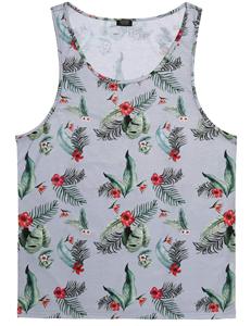Débardeur de sport pour homme de haute qualité, sublimation, coupe ajustée, sans manches, pour les passionnés de fitness - Product Image 1