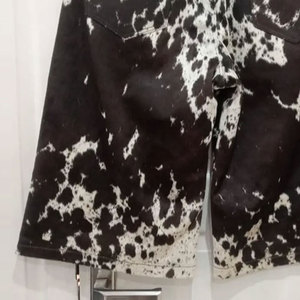 Classic Genuine Cowhide <b>Leather</b> <b>shorts</b> For Men Knee Length Straight Fit Button Closure Daily Wear Fashion <b>Shorts</b> - Product Image 4
