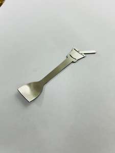 ช้อนชิลลาจิตขัดเงา สแตนเลสสตีล อุปกรณ์ตวงเรซินอายุรเวท พื้นผิวเรียบ - Product Image 3