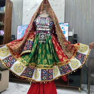 High Quality Custom Afghan Kuchi Women Clothing <b>Dresses</b> Casual Party Wear Women's Banjara <b>Style</b> Vintage Afghan Kuchi <b>Dresses</b> - Product Image 3