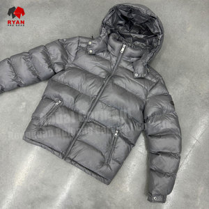 เสื้อแจ็คเก็ตพัฟเฟอร์คุณภาพสูงแบบกำหนดเองสำหรับผู้ชาย ผู้ใหญ่ และเด็ก พร้อมโลโก้แบบกำหนดเอง ดีไซน์ ODM คอปกแบบมีฮู้ด - Product Image 3