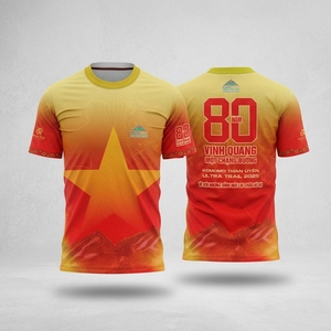 T-shirt de sport personnalisé pour homme, respirant, séchage rapide, pour la gym et le fitness - Product Image 3