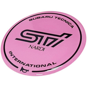 Custom Pink <b>PU</b> Epoxy Dome Sticker – Colorful Round Resin Decal with Strong <b>Adhesive</b> for Automotive Decoration - Product Image 1