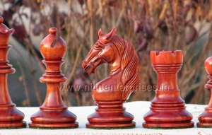 NE K0047 Reproduced 1963-1966 Piatigorsky Cup <b>Wooden</b> <b>Chess</b> Piece <b>Set</b> Foldable Durable Eco-Friendly Table Game - Product Image 4