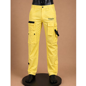 Pantalones Cargo Casuales y Elegantes para Hombre, Cómodos, Transpirables, de Lona, para Usar Todo el Día, Pantalones Deportivos 100% Algodón, Cintura Recta - Product Image 5