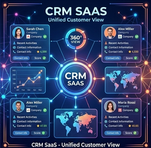 CRM SaaS แพลตฟอร์มการพัฒนาซอฟต์แวร์การจัดการความสัมพันธ์ของลูกค้าสำหรับระบบอัตโนมัติทางธุรกิจ - Product Image 1