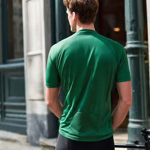 Maillots en jersey respirant 100% polyester à séchage rapide pour hommes, personnalisables, maillots en jersey respirant pour hommes, col en V, manches courtes - Product Image 3