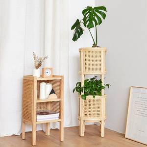 Support de plantes en rotin naturel, prix le plus bas, décoration intérieure, artisanal - Product Image 2