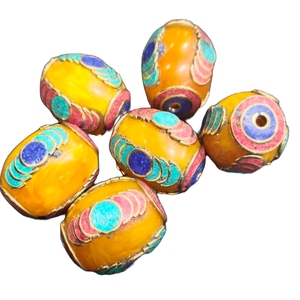 Yellow Amber Jewelry Making <b>Beads</b> - Product Image 2