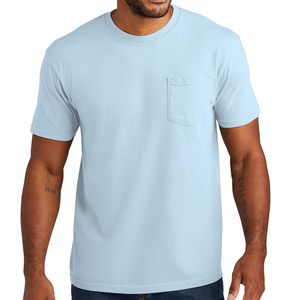 เสื้อยืดผู้ชายแบบใหม่ ดีไซน์เองได้ ราคาดีที่สุด ผ้าฝ้าย 100% บริการ OEM พิมพ์โลโก้ ทรงหลวม คอโอ แขนสั้น ไซส์ผู้ใหญ่ - Product Image 1