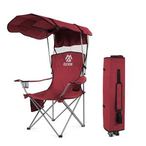 Heavy Duty oversize sedia da campeggio baldacchino portatile esterno bracciolo pieghevole portabicchieri borsa per il trasporto di eventi sportivi da spiaggia all'aperto - Product Image 1
