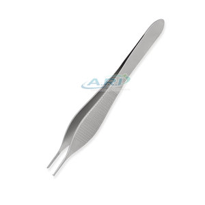 Pinzas Lisas de Acero Inoxidable de Precisión, Duraderas, Resistentes y Aptas para Uso Médico, Pinzas Lisas de Acero Inoxidable Quirúrgico - Product Image 4