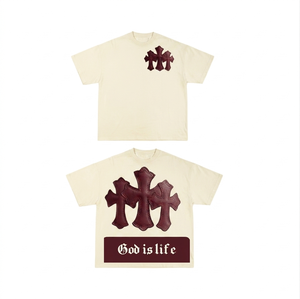 ผู้ผลิตเสื้อยืดแบบกำหนดเอง ขายส่ง เสื้อยืดผ้าฝ้ายพรีเมียม พิมพ์ลาย เรียบๆ ทรงโอเวอร์ไซส์ เสื้อยืดกีฬา รับผลิตแบบ OEM ODM คุณภาพส่งออก - Product Image 4