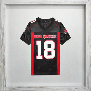 Maillot de football américain personnalisé pour homme Mean Machine, noir et rouge, en mesh, avec numéro 18 imprimé, pour le sport et le cosplay - Product Image 4