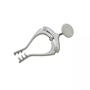 Retractor Jansen Wagner Profesional Manual de Acero de 10 cm para Mastoides, con 3x3 Puntas y 5x5 Puntas Inocas/Afiladas, Instrumento Médico SurgiRight - Product Image 1