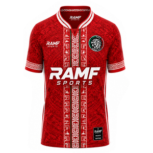 Camiseta Deportiva de Fútbol Personalizada Retro de México, Transpirable, de Poliéster Sublimado, Cuello en V, Corte Holgado, para Hombre - Product Image 1