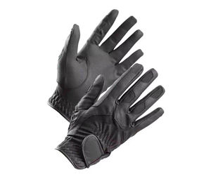 Gants d'équitation de luxe en cuir véritable de qualité supérieure, fermeture auto-agrippante, respirants, pour femmes, pour l'équitation, le vélo et les compétitions - Product Image 4
