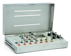 Kit de forets chirurgicaux électriques universels en acier inoxydable de taille personnalisée, avec irrigation externe multiple, pour une coupe de précision - Product Image 1