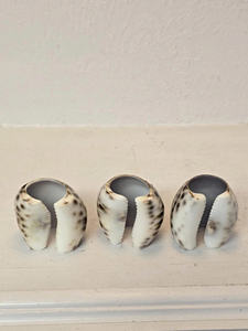 Anneau de serviette artisanal inspiré de l'océan, en coquillages, pour une décoration de table élégante, un mariage côtier et une expérience culinaire de luxe - Product Image 6