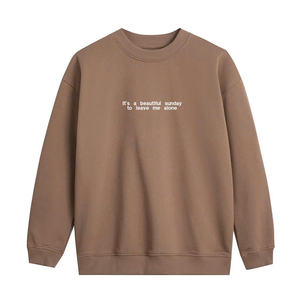 Suéter sin Mangas Unisex Premium 100% Algodón con Forro |   Tejido suave y grueso |   Logotipo con Estampado Animal en Cristal en la Parte Delantera |   ODM de Primavera - Product Image 1