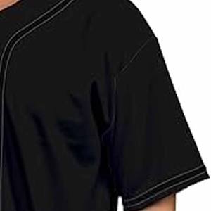 Uniformes de baseball personnalisés avec logo, design sublimé de haute qualité, service OEM, maillot de baseball pour hommes, envoyé par Dress Sports - Product Image 3