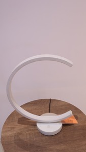 Modern LED Desk Lamp 10W Warm White <b>Push</b> dimmer Minimalist Design for Bedroom Table <b>Lighting</b> - Product Image 5