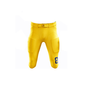 Men's American Football Uniform Set Custom Design Breathable Sports Team Wear - Product Image 2