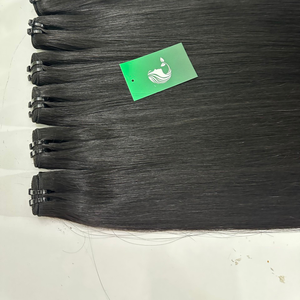 Extensiones de cabello de trama virgen vendedores 100% extensión de cabello humano visón Vietnam paquetes de tejido de cabello humano - Product Image 3