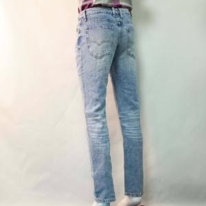 กางเกงยีนส์เดนิมยืดแบบใหม่ล่าสุด ทรงคาร์โก้ หลายกระเป๋า มีเชือกผูกเอว สำหรับผู้ชาย - Product Image 2