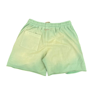 กางเกงขาสั้นผู้ชายสไตล์วินเทจผ้าฝ้ายย้อมสีแบบแอซิดวอช ใส่สบาย ระบายอากาศได้ดี เหมาะสำหรับใส่ลำลอง สตรีทแวร์ ชุดฤดูร้อน - Product Image 4