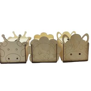 Boîte à mouchoirs en bambou antique Rangement de style d'amour en forme d'animal mignon avec du bois de haute qualité pour la décoration intérieure - Product Image 3