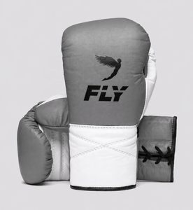 Gants de boxe Fly de qualité supérieure, très demandés, gants de boxe Muay Thai, gants d'entraînement en cuir durable, possibilité de personnaliser le logo et la couleur - Product Image 6