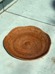 Bandeja de Almacenamiento de Ratán Irregular, Diseño Clásico sin Acabado, Apta para Alimentos, Reutilizable, de un Solo Nivel, la Más Vendida en Indonesia - Product Image 3