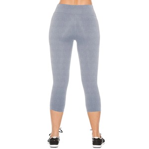 Custom Wholesale Women Yoga Fitness Sportswear Set Breathable Comfortable Sports Bra & High Waist Leggings Activewear Outfit - Product Image 3