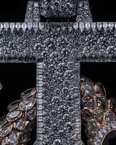 Customized Hiphop Style <b>Inflatable</b> Boy Cartoon Charm Pendant Pure Moissanite Silver Character Model Light Party Decoration Gift - Product Image 2