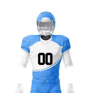 Uniforme de Fútbol Americano para Adultos, MOQ Bajo, Transpirable, de Poliéster, Venta Caliente - Product Image 5