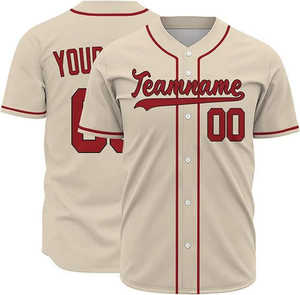 Camiseta de Béisbol al Por Mayor de Fábrica, Personalizable, Transpirable, de Manga Corta, de Alta Calidad, Unisex, para Entrenamiento y Partidos - Product Image 5