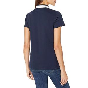 Polo de corte ajustado para mujer, Polo con cuello deportivo para mujer, Polo transpirable de verano para mujer - Product Image 3