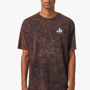 Camiseta de Algodón de Primera Calidad a Precio Accesible, Estilo Urbano, Lavado Ácido, Tela Suave y Cómoda, Ropa Casual a la Moda - Product Image 4