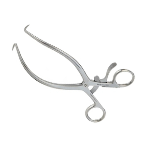 Retractor de Cirugía Ósea Veterinaria Gervet de Alta Calidad, Puntas Largas 70mm x 190mm, Acero Inoxidable Ajustable para Cirugía Equina - Product Image 3