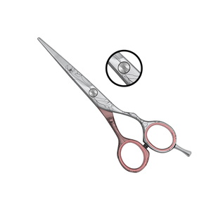 Hairdressing Scissors Floral Engraved <b>Ceramic</b> Stainless Steel Adjustable Tension Professional Salon Shears Hair Salon Supplies - Product Image 2